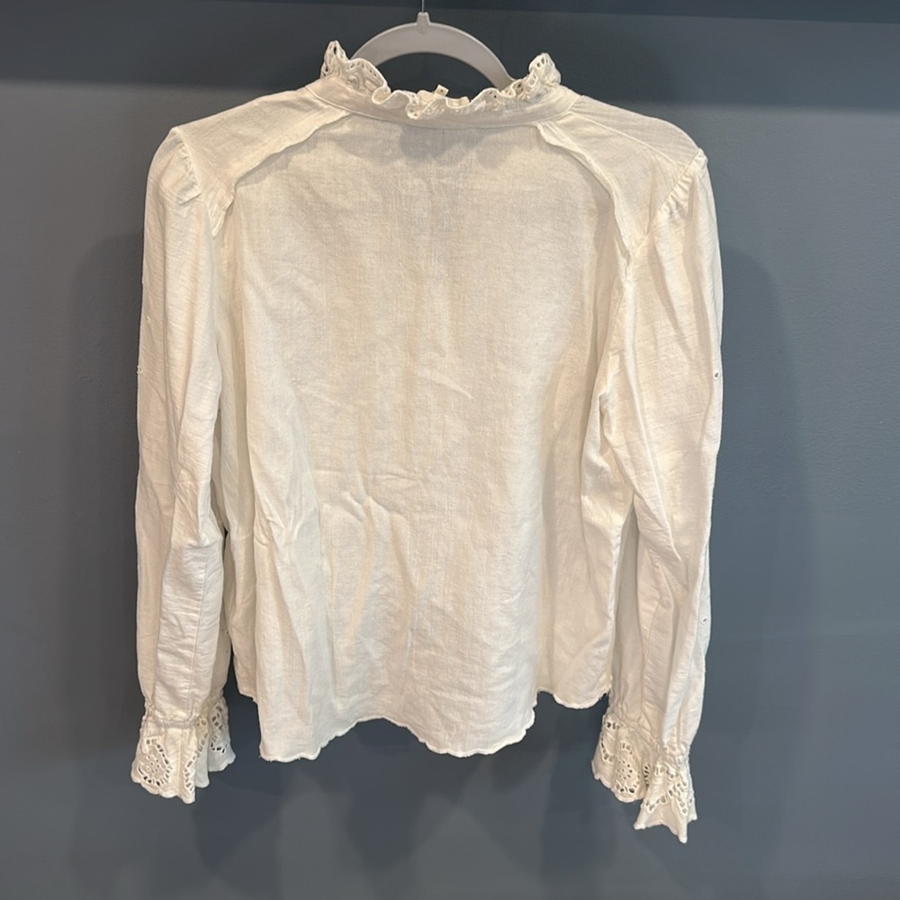 Ba&sh Feely Ruffle Blouse - Picture 8 of 9